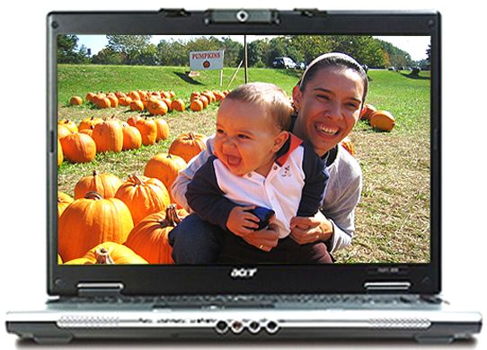 Acer LX.AFL0J.042 model Aspire 3690-2196 Notebook Processor Intel Celeron M 420 1.6 GHz, Screen Size 15.4