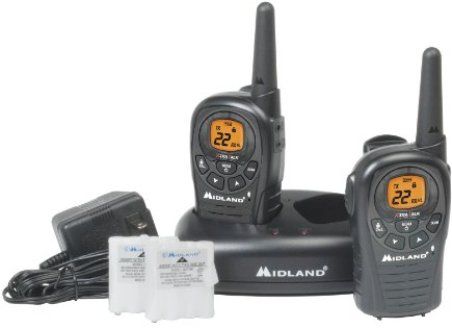 Midland LXT380VP3 LXT Series Two-Way Radios with 22 Channels, Auto Squelch and Call Alert, Frequency band 462.550 ~ 467.7125 MHz, Display Size (W x H) in .875 x .75, RoHS Compliant, 24 Mile Range, Dual Power Options, Channel Scan, HI/LO Power Settings, Silent Operation, Keypad Lock, Water Resistant, UPC 046014503809 (LXT-380VP3 LXT 380VP3 LXT380-VP3 LXT380 VP3)