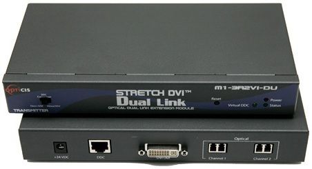 Opticis M1-3R2VI-DU Universal Dual Link DVI Detachable module, stand alone box form, 4-fiber, Supports up to 2,560x1,600 resolution at 60Hz refresh rate, Offers DVI single link DVI connection through two (2) LC or one (1) duplex LC LC fibers (M13R2VIDU M1 3R2VI DU)