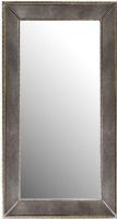 Bassett Mirror M1946BEC Beaded Wall Mirror, Antique silver finish, Premium all wood frame, Lovely bead detail, Fully perimeter beveled glass, 48" H x 36" W x 4.5" D, UPC 036155291659 (M1946BEC M-1946-BEC M 1946 BEC) 