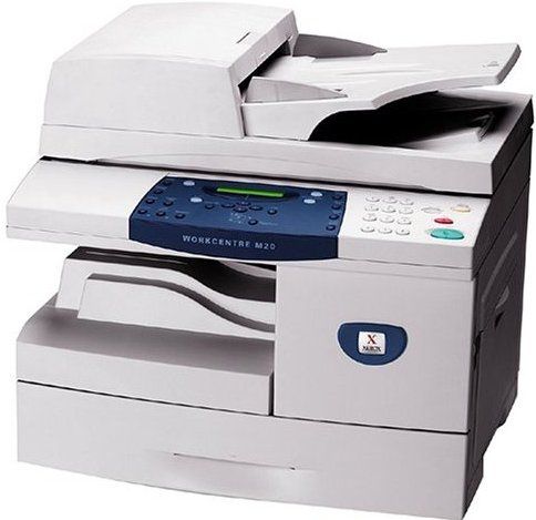 Xerox M20 WorkCentre M20, Multifunction B/W, Copying up to 22 ppm, Printing up to 22 ppm, Up to 1,200 dpi print and 600 dpi optical scan resolution, Automatic 2-sided printing; 32-bit RISC processor with video controller, USB 2.0 and parallel interfaces (WorkCentreM20  WorkCenter  WorkCenterM20 WorkCentre-M20)