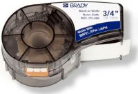 Brady M21-357-499 Label Cartridge for BMP21 Series, ID PAL, LabPal Printers, White Color; 0.375" W x 16' H Printable Area; Nylon Cloth; Low profile, High adhesion; Weight 0.4 lbs; UPC 662820899631 (BRADY-M21-375-499 BRADY-M21375499 BRADYM21375499 M21 375 499) 