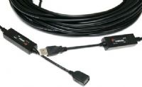 Opticis M2-100-40 Point-to-Point USB Optical Cable; Complies with USB1.1 High-speed standard; Type A Receptacle; Extends USB signal up to 130feet over four multi-mode fibers; Support wide range of OS: Windows98, XP, 2000, and Mac; Uses USB controller power for the uplink and +5V power adapter for downlink (M2100-40 M2-10040 M210040 M2 10040 M2100 40 M2 100 40) 