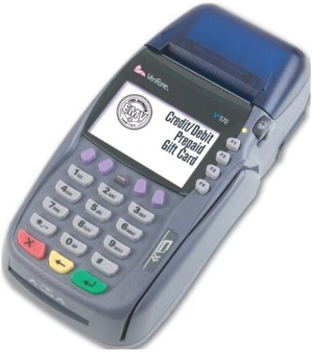 VeriFone M257-000-02-NAA Model Vx 570 Countertop Solution (6meg), Dial Only, 200 MHz ARM9 32-bit RISC processor, 6 MB (4 MB of Flash, 2 MB of SRAM) Memory, 128 x 64 pixel graphical LCD with backlighting, supports 8 lines x 21 characters, Up to 12 MB of memory allows for multi-application capabilities (M25700002NAA M257000-02NAA M257-000-02 M257-000 M257 VX-570 VX570)