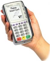 VeriFone M281-503-02-R Model Vx 810 Contactless PIN Pad, 200 MHz ARM9 32-bit RISC processor, 6 Mbytes (4 MB of Flash, 2 MB of SRAM) Memory, Smart Card, 3 Security Access Modules SAM Card Reader, 128 x 64 pixel graphical LCD with backlighting, supports 16 lines x 21 characters (M28150302R M281-50302-R M281-503-02 M281-503 M281503 VX-810 VX810) 