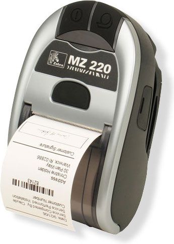 Zebra Technologies M2I-0UB00010-00 Model iMZ220 Mobile Printer with Bluetooth, A Sidekick That Wont Weigh You Down, Simple to Operate, An Economical Alternative, Palm-sized Printing Power, Print Receipts on Demand for a Variety of Applications, Supports vertical and horizontal printing, Clamshell design for easy media loading, UPC 698362649557 (M2I-0UB00010-00 M2I-0UB0001000 M2I0UB00010-00 M2I0UB0001000)