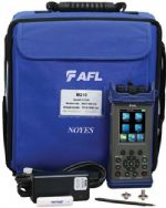 AFL Global M310-20U-01-AA M310 single-mode OTDR with 1310/1550 nm optical configuration, AA Option; LinkMap for easy results interpretation; Short dead zones provide precise testing of closely; spaced events; Front Panel and First Connector Check; Live fiber detection; Spectral Width (fwhm) 5 nm max; Internal Modulation: 270 Hz, 330 Hz, 1 KHz, 2 KHz, CW; Wavelength Id (single/dual): On/Off; Output Power Stability: SM less than ±0.1 dB, MM less ±0.2 dB (M31020U01AA M310-20U-01-AA M310-20U-01AA) 