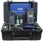 AFL Global M310-25K-01-HC2AA M310 single-mode OTD 850/1300 nm MM and 1310/1550 nm SM optical configuration, kit with hard case, DFS1 and OLS, AA option; LinkMap for easy results interpretation; Short dead zones provide precise testing of closely; spaced events; Front Panel and First Connector Check; Live fiber detection; Spectral Width (fwhm): 5 nm max; Internal Modulation: 270 Hz, 330 Hz, 1 KHz, 2 KHz, CW; Wavelength Id (single/dual): On/Off (M31025K01HC2AA M310-25K-01-HC2AA) 