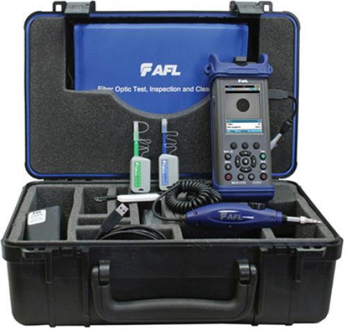 AFL Global M310-20K-01-HC1 M310 single-mode OTDR with 1310/1550 nm optical configuration, kit with hard case, DFS1; LinkMap for easy results interpretation; Short dead zones provide precise testing of closely; spaced events; Front Panel and First Connector Check; Live fiber detection; Spectral Width 5 nm max; Internal Modulation 270 Hz, 330 Hz, 1 KHz, 2 KHz, CW; Wavelength Id (single/dual): On/Off; Output Power Stability: SM less 0.1 dB, MM less 0.2 dB (M310-20K-01-HC1 M310-20K-01-HC1)