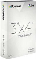 Polaroid M34030A Zink 3x4 Photo Paper (30-pack); For use with Polaroid GL 10 instant mobile photo printers and instant digital cameras; Designed for use with ZINK ink technology; Print quality, full color photos without ink using 800 million embedded; No cartridges or ribbons to buy, replace or discard Create lasting glossy; Dye crystals per sheet; UPC 093293023221 (M-34030A M3-4030A M34-030A M34030) 
