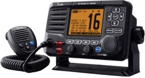 Icom M506-11 Class D Marine Fixed VHF Radio, NMEA 2000 Version, 80dB typical IMD and channel selectivity, MA-500TR AIS transponder and Marine-CommanderT compatible, IPX8 submersible plus protection - 1m depth for 60 minutes, Front panel microphone version, 2 minute last call voice recording, Active noice cancelling, 25W two-way hailer and foghorn, Large dot-matrix display, UPC 731797017673 (M50611 M506-11 M506 11)