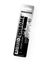 MOLOTOW M703101BC Mirror Effect Alcohol Marker 1mm; Create high-gloss mirrored effects with Liquid Chrome alcohol markers; Create a mirror finish on smooth, non-absorbent surfaces such as glass or plastic; The paint is highly opaque and permanent with good UV-resistance, and a low-odor formula; Flowmaster technology assures consistent paint flow; Made in Germany; Shipping Weight 0.04 lb; UPC 014173411938 (MOLOTOWM703101BC MOLOTOW-M703101BC M703101BC OFFICE MARKER) 