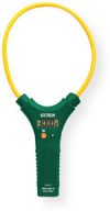 Extech MA3018-NIST TRMS AC Flexible Clamp Meter, 3000A, includes Traceable Certificate; Measure AC Current up to 3000A; True RMS for accurate readings of noisy, distorted or non sinusoidal waveforms; Flexible 18 in. clamp jaw easily wraps around bus bars and cable bundles; 7.5mm cable diameter fits into tight spaces and around large conductors; UPC: 793950373194 (EXTECHMA3018NIST EXTECH MA3018-NIST CLAMP METER) 