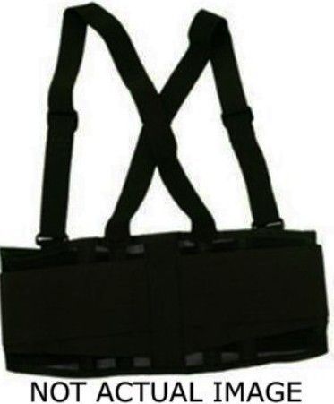 M-L MA-5400S Model BACBELT Mesh Back Support Belt, Fits Waist Sizes 26