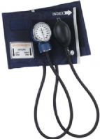 Mabis 01-149-011 Economy Aneroid Sphygmomanometers with Blue Nylon Cuff, Adult, Graduated to 300 mmHg, Calibrated blue nylon cuff with hook and loop closure, Standard bulb, Standard air release valve, Zippered carrying case, Contains latex (01-149-011 01149011 01 149 011 01-149011 01149-011) 