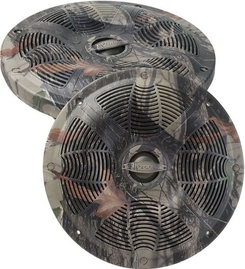 Bazooka MAC6502C Camouflage Marine Grade Coaxial Speakers, 2 Speakers (1 Pair, Sold as Pair etc), 2-way passive Speaker, 6.5