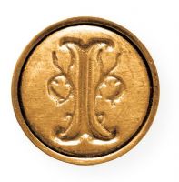 Manuscript MSH725I Initial Ceramic Mini Seal I; Ideal for decorating invitations, envelopes, cards and scrapbook pages; .75" diameter; Each includes handle and wax stick; Shipping Weight 0.12 lb; Shipping Dimensions 3.94 x 0.91 x 6.46 in; UPC 762491725083 (MANUSCRIPTMSH725I MANUSCRIPT-MSH725I CRAFTS ARTWORK) 