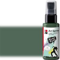 Marabu 12099005041 Art Spray, 50ml, Khaki; Brightly colored water-based acrylic spray; Ideal for stenciling, for backgrounds and as a carrier for mixed media designs on porous surfaces such as canvas, paper, wood; The vivid colors are intermixable, water thinnable, quick drying, lightfast and waterproof; Shake well before use; Khaki; 50 ml; Dimensions 4.72" x 1.33" x 1.33"; Weight 0.3 lbs; EAN 4007751659477 (MARABU12099005041 MARABU 12099005041 ALVIN ART SPRAY 50ML KHAKI) 