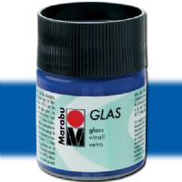 Marabu 13069005055 Glas Paint, 50ml, Dark Ultramarine; A luminous interplay of colors on glass; Vivid, transparent colors; Good flow for even application; Dishwasher-safe without firing; Simple paint, leave to dry, finished; Water-based, odorless and non-fading; Dark Ultramarine; 50 ml; Dimensions 2.75" x 1.77" x 1.77"; Weight 0.3 lbs; EAN 4007751660565 (MARABU13069005055 MARABU 13069005055 ALVIN GLAS PAINT 50ML DARK ULTRAMARINE) 