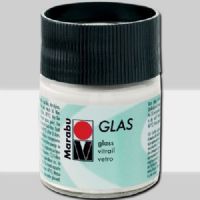 Marabu 13069005070 Glas Paint, 50ml, White; A luminous interplay of colors on glass; Vivid, transparent colors; Good flow for even application; Dishwasher-safe without firing; Simple paint, leave to dry, finished; Water-based, odorless and non-fading; White; 50 ml; Dimensions 2.75" x 1.77" x 1.77"; Weight 0.3 lbs; EAN 4007751660589 (MARABU13069005070 MARABU 13069005070 ALVIN GLAS PAINT 50ML WHITE) 