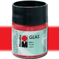 Marabu 13069005125 Glas Paint, 50ml, Cherry; A luminous interplay of colors on glass; Vivid, transparent colors; Good flow for even application; Dishwasher-safe without firing; Simple paint, leave to dry, finished; Water-based, odorless and non-fading; Cherry; 50 ml; Dimensions 2.75" x 1.77" x 1.77"; Weight 0.3 lbs; EAN 4007751660619 (MARABU13069005125 MARABU 13069005125 ALVIN GLAS PAINT 50ML CHERRY) 