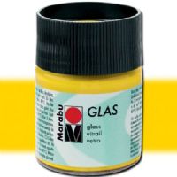 Marabu 13069005220 Glas Paint, 50ml, Sunshine Yellow; A luminous interplay of colors on glass; Vivid, transparent colors; Good flow for even application; Dishwasher-safe without firing; Simple paint, leave to dry, finished; Water-based, odorless and non-fading; Sunshine Yellow; 50 ml; Dimensions 2.75" x 1.77" x 1.77"; Weight 0.3 lbs; EAN 4007751660626 (MARABU13069005220 MARABU 13069005220 ALVIN GLAS PAINT 50ML SUNSHINE YELLOW) 