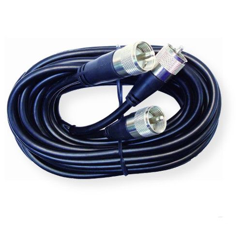 Marmat Model PPP18X 18' Cophase (Dual Lead) Harness Coaxial Cable with 3 PL259 Connectors; UPC 741835018401 (18' DUAL LEAD COAX CABLE 3 PL259 CONNECTORS MARMAT-PPP18X MARMAT PPP18X MARMATPPP18X)