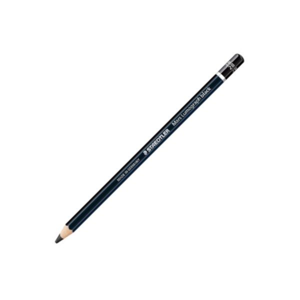 Mars 100B-2B Lumograph Black, 2B; Premium quality artists pencil; Special lead formulation containing a high proportion of carbon for matt, jet black results; Particularly suitable for drawing and hatching as well as for expressive sketches and portraits; Break resistant; Dimensions 6.9