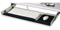 Martin Yale 22030 Mead-Hatcher Premium Adjustable Keyboard Manager, Extra deep drawer accepts both standard and ergonomic style keyboards, 2 1/4" height adjustment, 15 degree positive/negative tilt range, Drawer extends 11" and locks into keying position (22-030 220-30 015086220303) 