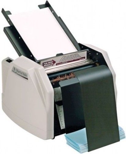 Martin Yale CV7220 Model 1501X 230V Automatic Paper Folding Machine; Automatically folds sizes from 8.5