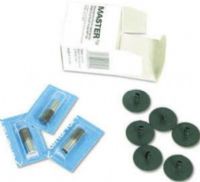 Martin Yale MP80SET Replacement Kit For use with Martin Yale MP80 Master Hole Punch, Includes 3 drill style punch heads and 6 cutting disks, Dimensions 3w x 5.25d x 0.5h, Weight 1 lbs, UPC 015086000820 (MARTINYALEMP80SET MP80-SET MP80 SET) 