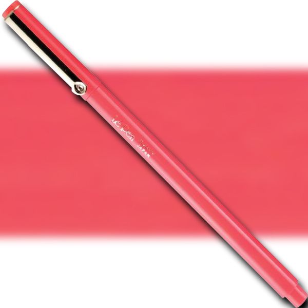 Marvy 4300-F9 LePen, Fineline Marker, Fluorescent Pink; MARVY LePen Fineline Markers Sleek and stylish slim barrel has a smooth writing 7mm microfine plastic point; Lengthy write-out in vibrant dye-based ink colors; Acid-free and non-toxic; Dimensions 5.5