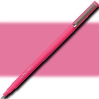 Marvy 4300-S09 LePen, Fineline Marker, Pink; MARVY LePen Fineline Markers Sleek and stylish slim barrel has a smooth writing 7mm microfine plastic point; Lengthy write-out in vibrant dye-based ink colors; Acid-free and non-toxic; Dimensions 5.5" x 0.25" x 0.25"; Weight 0.1 lbs; UPC 028617430904 (MARVY4300S09 MARVY 4300-S09 FINELINE MARKER PINK) 
