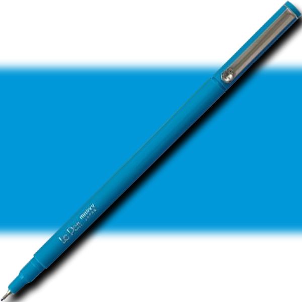 Marvy 4300-S10 LePen, Fineline Marker, Light Blue; Sleek and stylish slim barrel has a smooth writing 0.3mm microfine plastic point; Lengthy write-out in vibrant green; Acid-free and non-toxic; Water-based dye ink; Dimensions 5.5