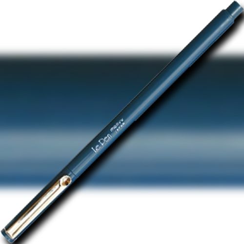 Marvy 4300-S33 LePen, Fineline Marker, Oriental Blue; Sleek and stylish slim barrel has a smooth writing 0.3mm microfine plastic point; Lengthy write-out in vibrant green; Acid-free and non-toxic; Water-based dye ink; Dimensions 5.5