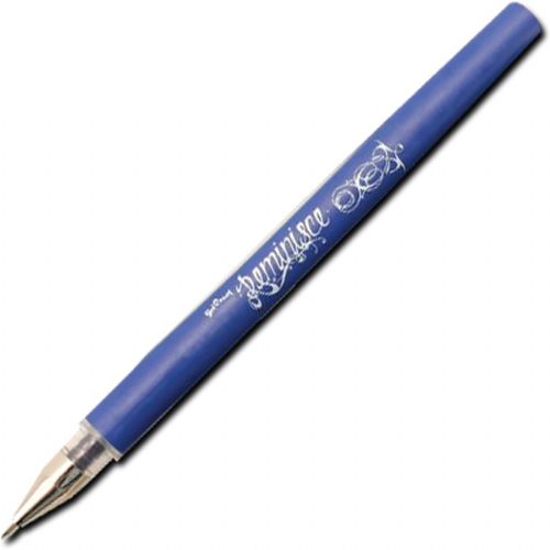 Marvy 920S-3 Gel Reminisce Pen Blue; Gel Reminisce are excellent for use on most paper; The soft rubberized grip brings you writing comfort while the continuous flowing gel ink gives you smooth writing; The ink is archival in quality and is acid free and lightfast; Great for scrapbooks and memory books; Color: Blue; Dimensions 5.75