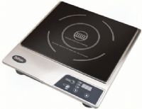 Max Burton 6200 Deluxe Induction Cooktop, Stainless Finished; 1800 Watts; LED display; 10 power levels; Temperature range from 100F to 450F; 180-minute timer; Cookware detection sensor; Overheat sensor; Safe for young and old; Dimensions 13.3" L x 12.5" W x 2.6" H; Weight 9 lbs; UPC 769372062008 (MAXBURTON6200 MAXBURTON-6200 MAXBURTON 6200 MAX BURTON6200) 