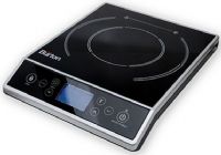 Max Burton 6400 Digital Choice Induction Cooktop, Stainless Finished; 10 heat mode settings from 500W to 1800W; 15 temperature mode settings in 25 Degree increments from 100F to 450F; One touch Simmer and Boil buttons; 180 minute programmable timer; Lock to prevent settings changes; UPC 769372064003 (MAXBURTON6400 MAXBURTON-6400 MAXBURTON 6400 MAX BURTON6400) 