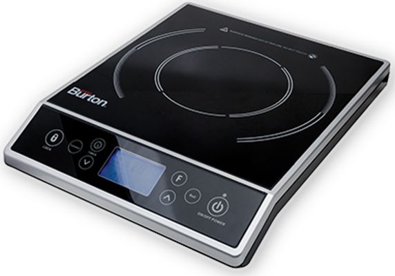 Max Burton 6400 Digital Choice Induction Cooktop, Stainless Finished; 10 heat mode settings from 500W to 1800W; 15 temperature mode settings in 25 Degree increments from 100F to 450F; One touch Simmer and Boil buttons; 180 minute programmable timer; Lock to prevent settings changes; UPC 769372064003 (MAXBURTON6400 MAXBURTON-6400 MAXBURTON 6400 MAX BURTON6400)
