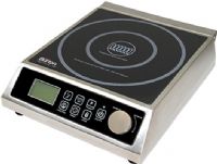 Max Burton 6515 Digital ProChef-1800 Induction Cooktop, Stainless Finished; 1800 Watts; Full digital controls; Dial control knob to set functions; LCD display; Touchpad controls; One touch simmer and boil; Timer; Program lock; Stainless steel and comercial-grade materials; Dimensions 15.5” x 12.75” x 4”; Weight 17 lbs; UPC 769372065153 (MAXBURTON6515 MAXBURTON-6515 MAXBURTON 6515) 