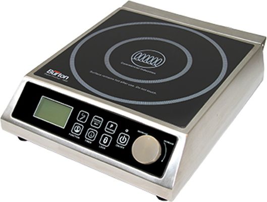 Max Burton 6515 Digital ProChef-1800 Induction Cooktop, Stainless Finished; 1800 Watts; Full digital controls; Dial control knob to set functions; LCD display; Touchpad controls; One touch simmer and boil; Timer; Program lock; Stainless steel and comercial-grade materials; Dimensions 15.5 x 12.75 x 4; Weight 17 lbs; UPC 769372065153 (MAXBURTON6515 MAXBURTON-6515 MAXBURTON 6515)
