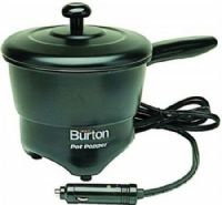 Max Burton 6920 Pot-Popper, Made of lightweight aluminum with a baked-on enamel finish, 1 liter capacity, 5-ft. DC power cord, Sleek detachable contoured handle, 12-Volt outlet, 20 amps, Boiling Tim 8 minutes for each 5-oz cup of water, Steaming Time 20 minutes (approx.), Weight 2.00 lbs, Pot Dimensions 12" x 6.75" x 7", Price Each, UPC 769372069205 (MAXBURTON6920 MAXBURTON-6920 06920 Athena) 