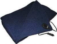Max Burton 6997 12V Heated Blanket, Blue Color; 8' power cord; Keep comfortably warm on road trips or while camping; Plugs into any 12-Volt receptacle; Dimensions 59" x 43"; Weight 3 lbs; UPC 769372069977 (MAXBURTON6997 MAXBURTON-6997 MAXBURTON 6997) 