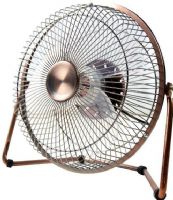 MaxxAir HVDF8 High Velocity 8" Metal 12V Desk Fan, with USB Plug; 8" fan with 4 aluminum blades, Steel base with adjustable, nonskid grips; Sturdy and compact design with durable metal construction, 3 foot power cord; Dimensions 9" x 9.75";Weight 2 lb; UPC 047242950397 (HVDF8 HVDF-8 MAXXAIR-HVDF8) 