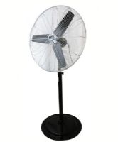 MaxxAir HVPF 30 Heavy Duty Pedestal Fan, 30" Black Color; The 30" Heavy Duty Pedestal Fan is designed for industrial, commercial, and agricultural use; 3 speed thermally protected motor with pull chain selection for low, medium, high, and off functions; Efficient 3 blade system provides greater air movement; Dimensions 5' - 7' H x 33" L x 26" W; Weight 58 LBS; UPC 047242061062 (HVPF30  HVPF-30 VENTAMATIC VENTAMATIC-HVPF30 MAXXAIR) 