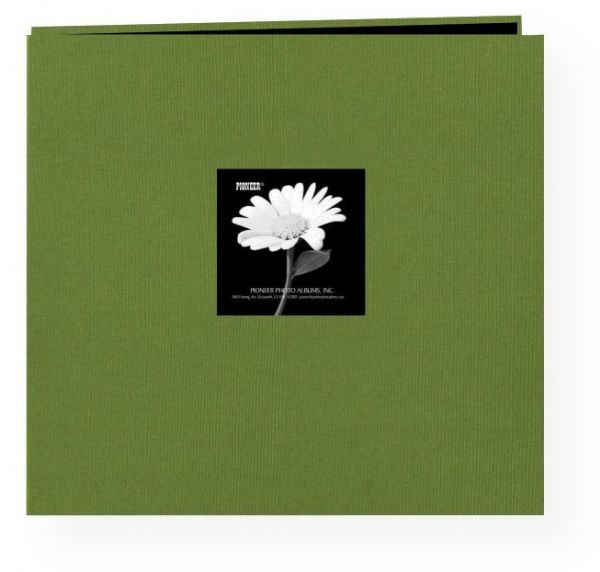 Pioneer MB10CBFN/HG 12 x 12 Fabric Frame Scrapbook Herbal Green; Post-bound album comes with ten top-loading sheet protectors with white refills; Frame on front cover is approximately 3.75 x 3.75; PAT Certified ; Shipping Weight 2.3 lb; Shipping Dimensions 1.13 x 13.25 x 12.63 in; UPC 023602636569 (PIONEERMB10CBFNHG PIONEER-MB10CBFNHG PIONEER-MB10CBFN/HG PIONEER-MB10CBFNHG MB10CBFNHG SCRAPBOOK)