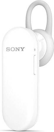 Sony MBH20WH Mono Bluetooth Headset, White, Multi-function key (Power/answer/reject/mode shift), Micro USB charger connector, Standby time up to 200 hours, Talk time up to 7 hours, Hands free profile (HFP) v1.6, Advanced Audio Distribution Profile (A2DP) Version 1.2, Bluetooth 3.0, Dimensions 1.79