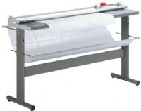 MBM 0135 Kutrimmer Large Format Floor Rotary Paper Trimmer, 53" Cutting length, 0.03" Cutting height, Table depth 11 1/2 Inches, Table height 34 Inches, Professional model rotary trimmer ideal for cutting and trimming blueprints, drawings, posters, photos, and large format digital printouts, Smooth running safety cutting head with self sharpening (MBM0135 MBM-0135 KU0500) 