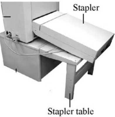 MBM 0754 Stapler Table Stand for 0753 Corner Stapler to FC 10 Automatic 10-Bin Friction Collator (MBM0754 MBM-0754 754 FC10 FC-10 CO0754)