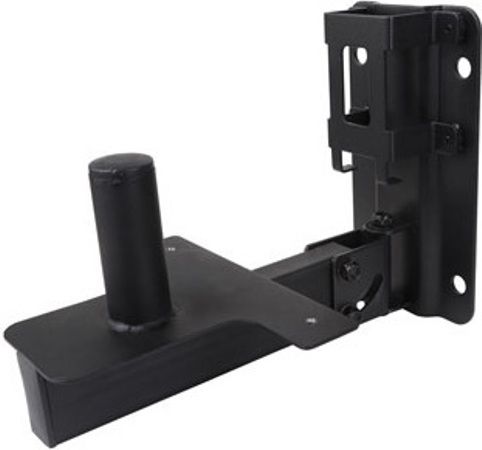 Califone MB-PA3W Wall Mounting Bracket, Bracket tube secures into speaker, Holder for speakers external power supply, 90-degree vertical movement,180-degree horizontal movement (MBPA3W MB-PA3W MB PA3W)